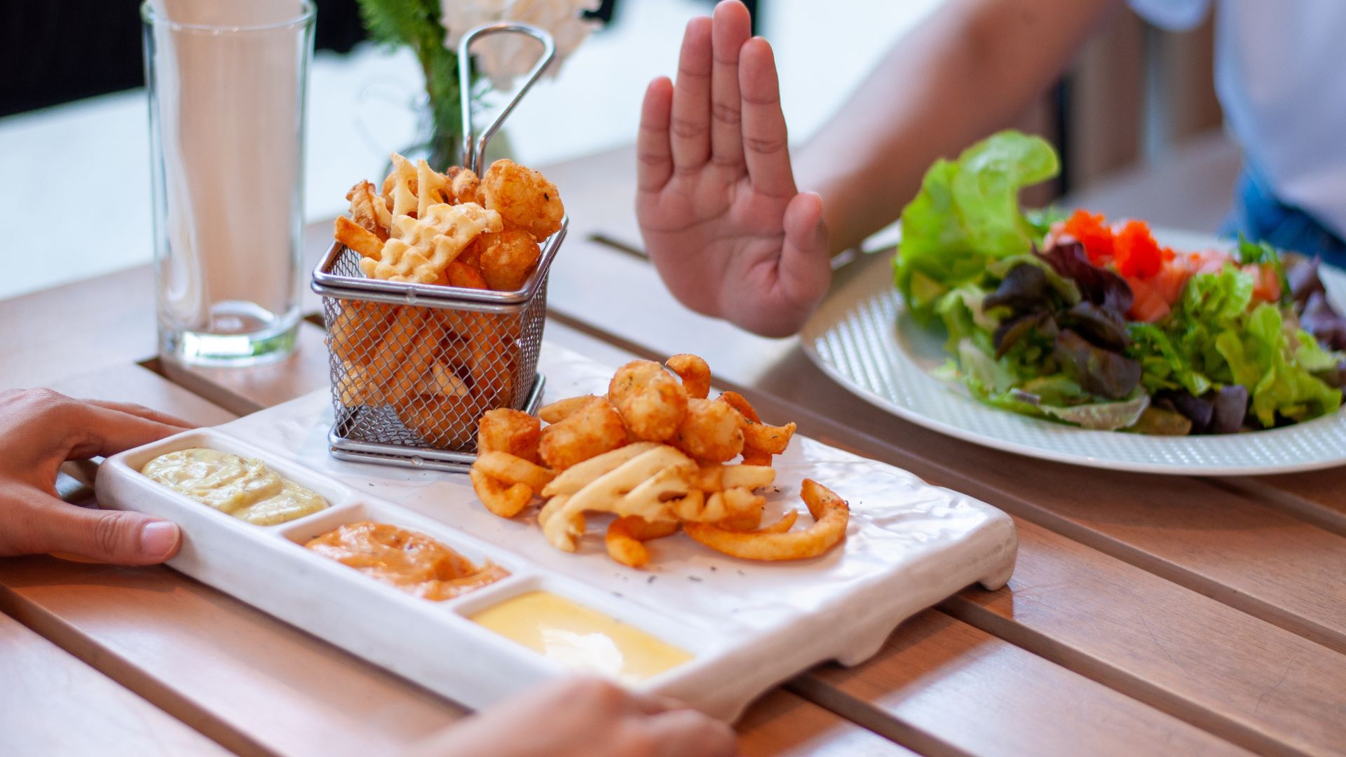 junk fried food