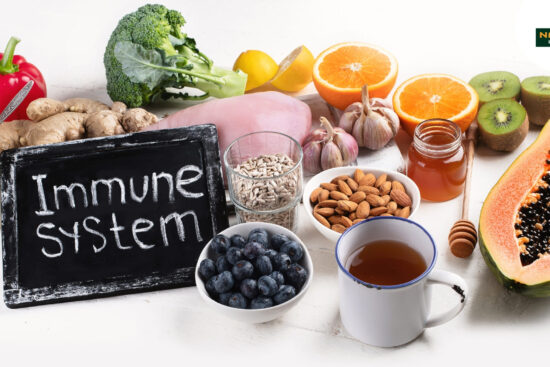 Boosting immune system food