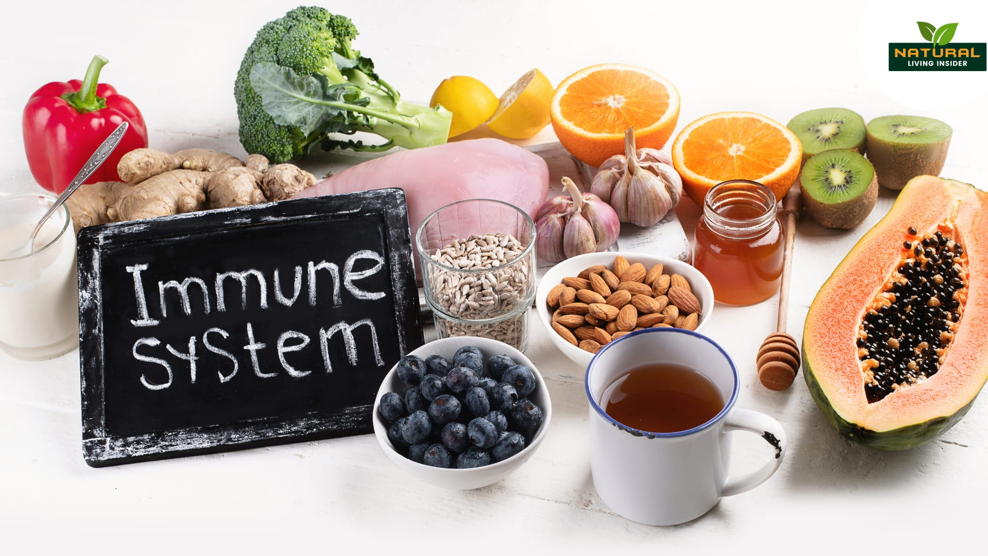 Boosting immune system food