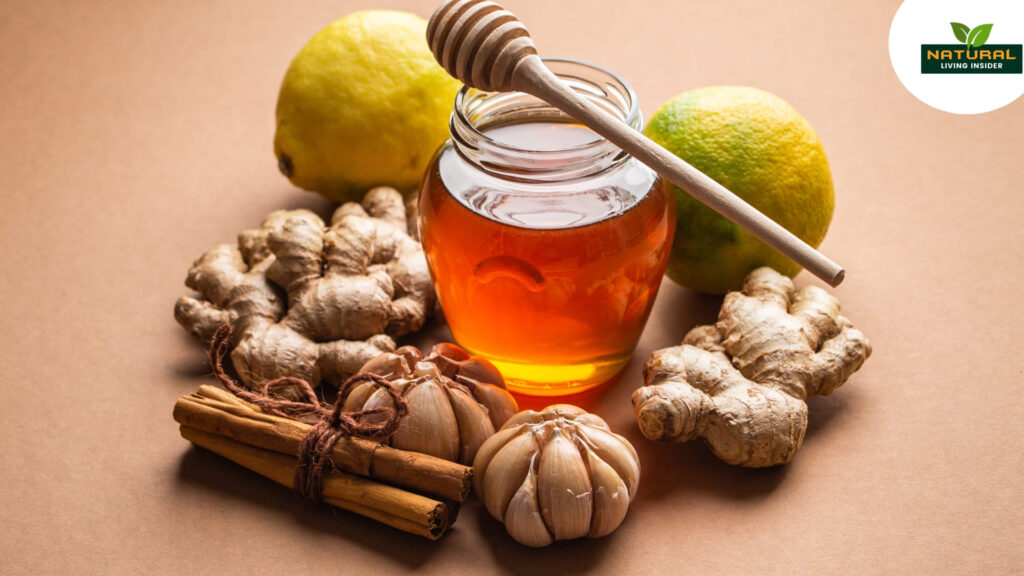 Honey, ginger, cinnamon, and lemon—natural sleep aids.