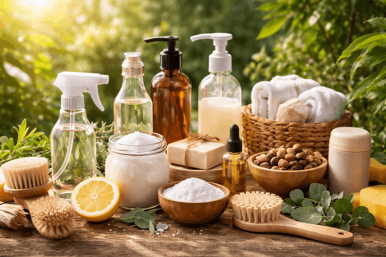 Natural Alternatives to Chemical Products Safe and Effective Solutions for Everyday Life