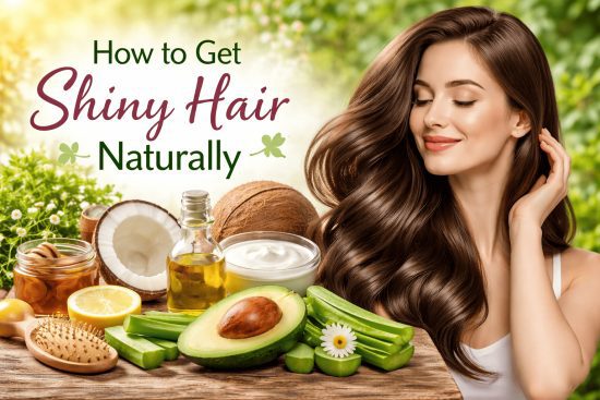 How to Get Shiny Hair Naturally