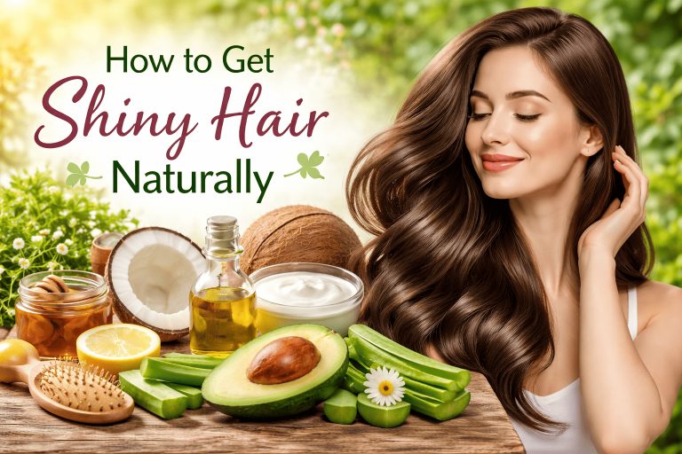 How to Get Shiny Hair Naturally