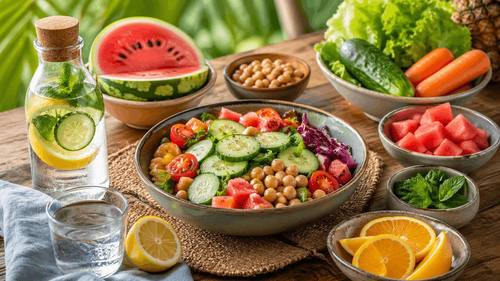 Natural Summer Diet Plan for Weight Loss Simple Foods & Daily Routine