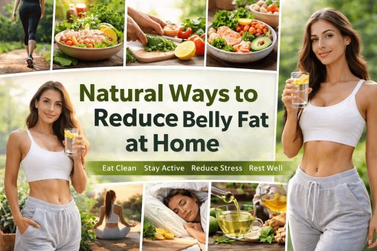 Natural Ways to Reduce Belly Fat at Home: Effective Tips for a Flat Stomach