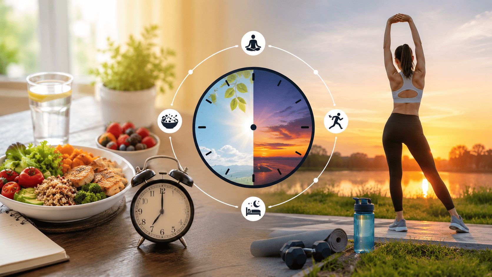 Eating and Exercising at Biologically Optimal Times
