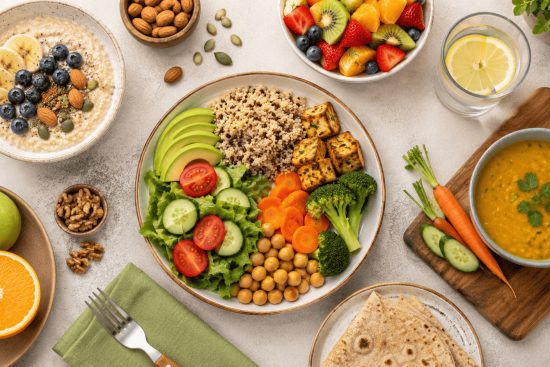 What Eat in a Day (Natural Foods) A Healthy Daily Meal Plan for Better Living