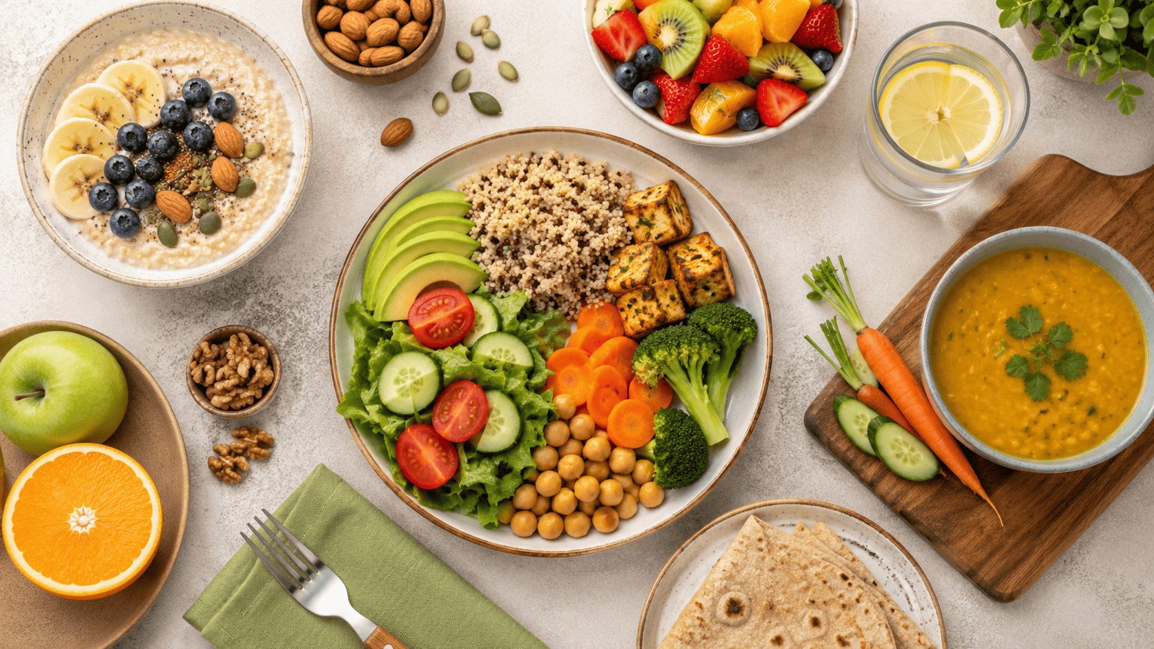 What Eat in a Day (Natural Foods) A Healthy Daily Meal Plan for Better Living