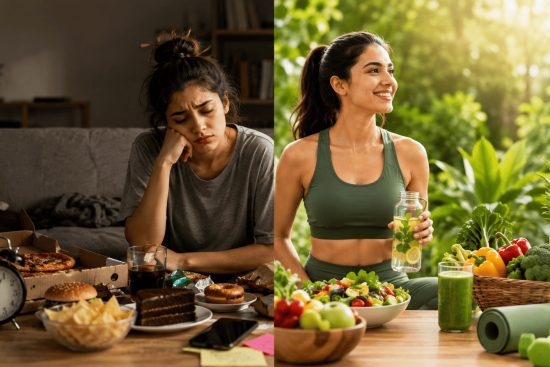 Before vs After Natural Lifestyle