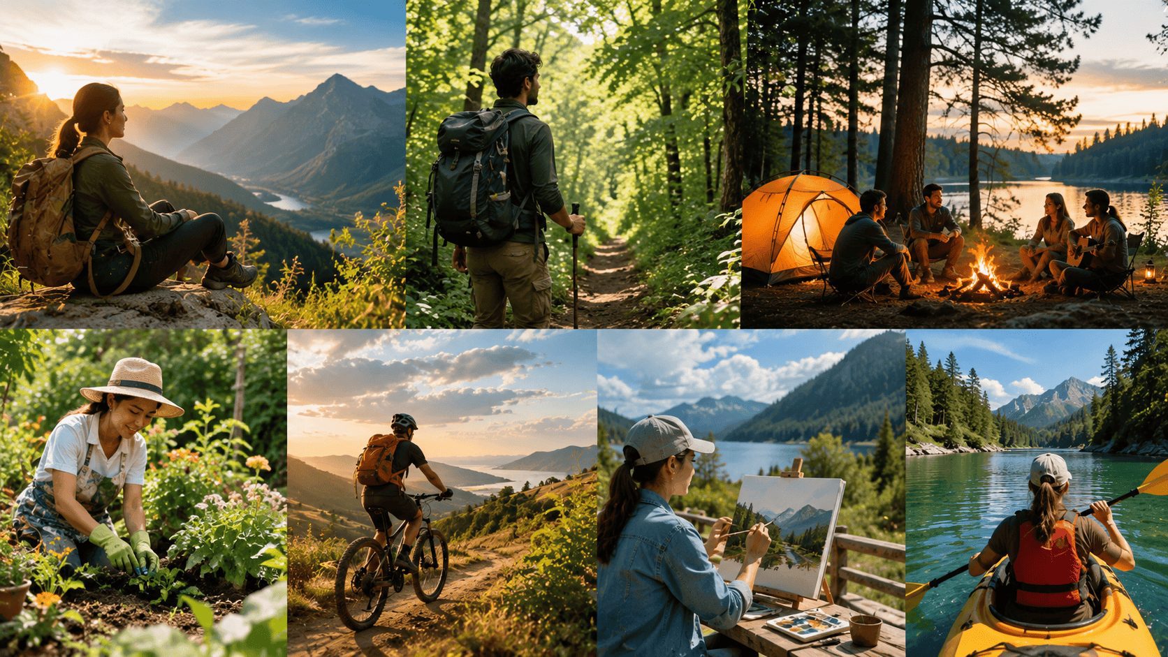 Outdoor Hobbies & Nature Activities Reconnect With Nature and Live a Healthier Life