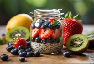 Chia Seed Pudding with Fruit